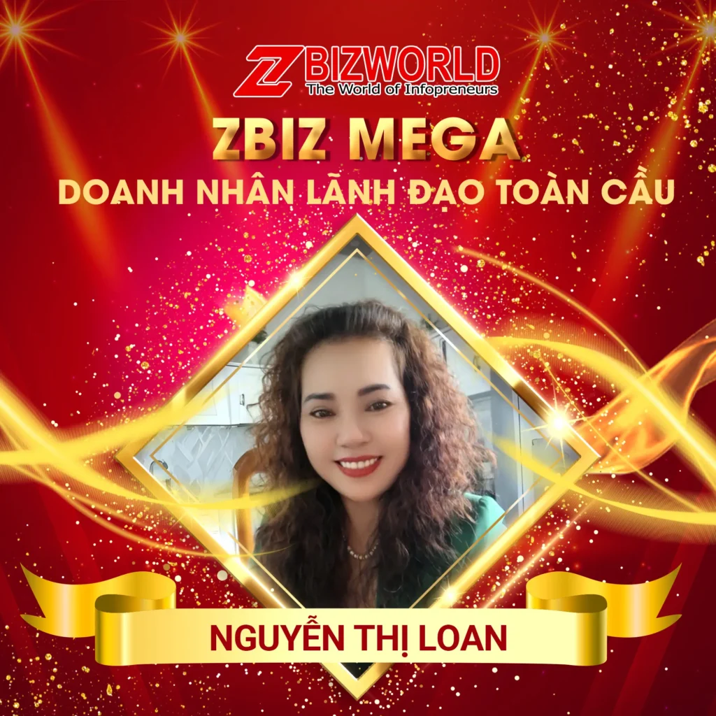 Doanh Nhân Lãnh Đạo Toàn Cầu Nguyễn Thị Loan